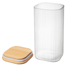 Pojemnik szklany kwadrat JEFF 1400ml